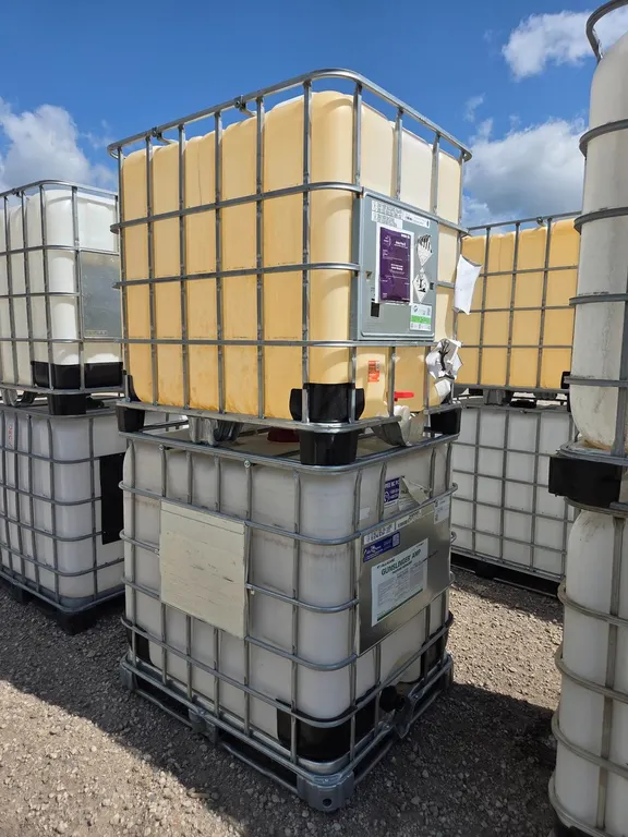 (2) 250 GAL CAGE TOTES