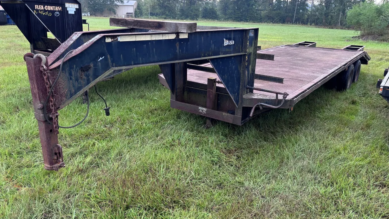 1997 20FT PARKER GOOSENECK TRAILER