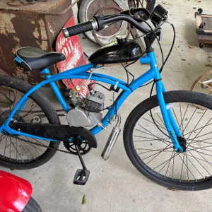 GAS POWERED BICYCLE | RUNS