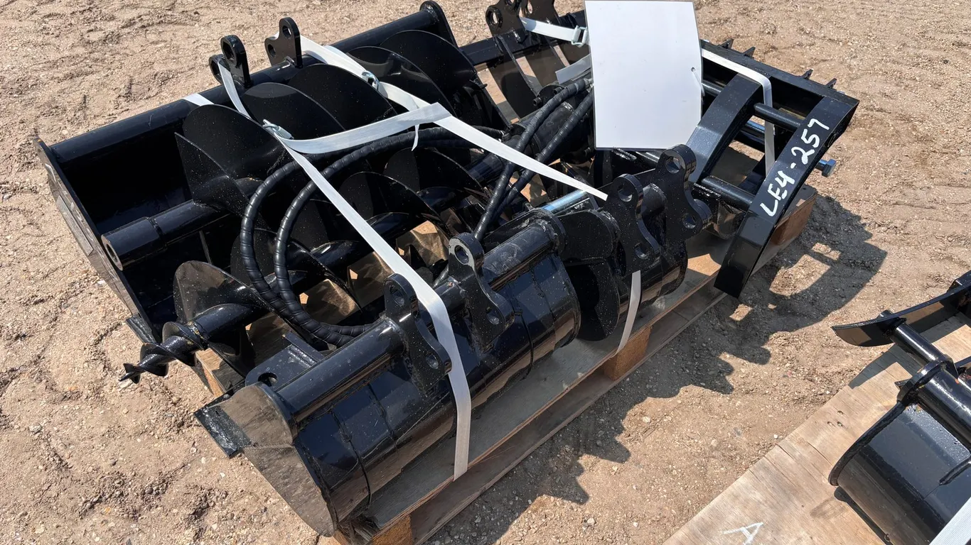 (5) MINI EXCAVATOR ATTACHMENTS