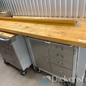 BUTCHER BLOCK TABLE