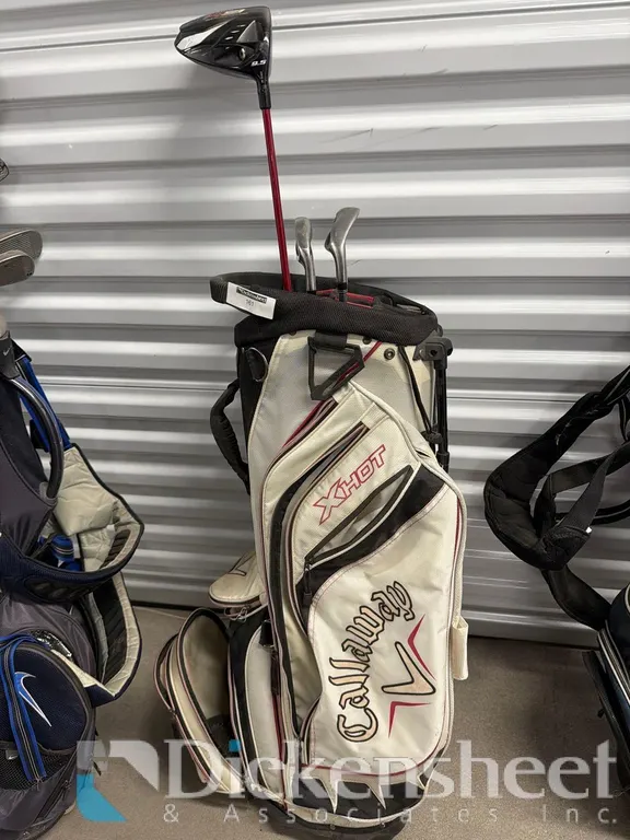 CALLAWAY XHOT GOLF BAG & CLUBS