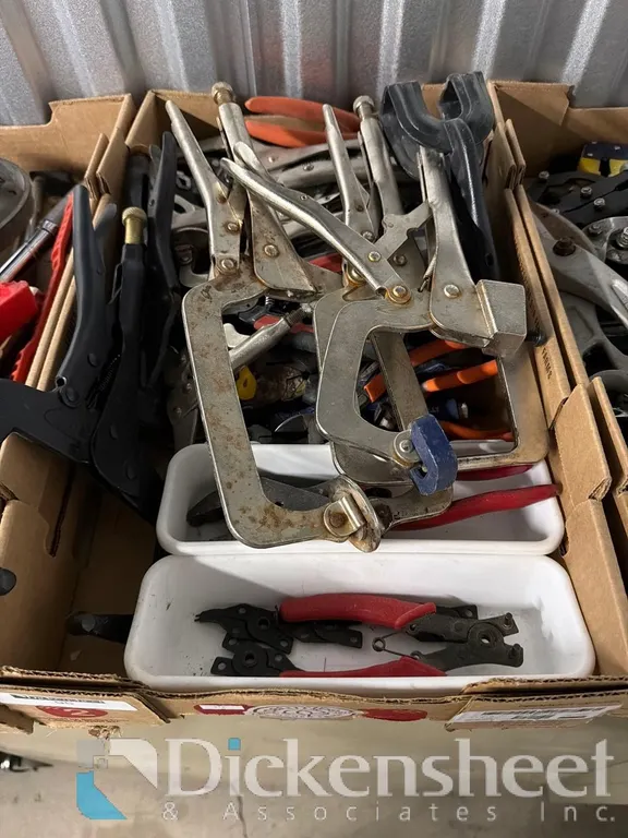 LOT OF CLAMPS & CUTTERS
