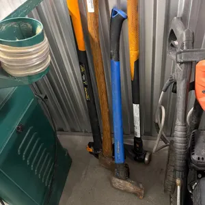 LOT OF AXES & SLEDGE HAMMERS