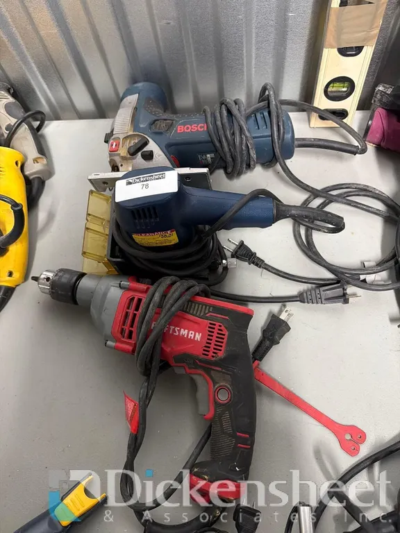 (3) CRAFTSMAN AND OTHER CORDED POWER TOOLS