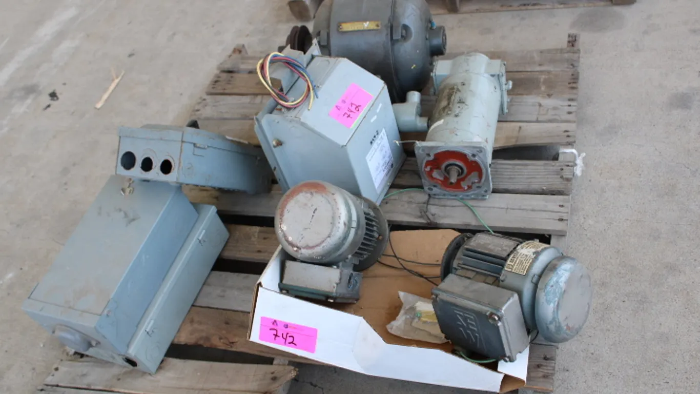 Electrical Motors, Switches, and Miscellaneous