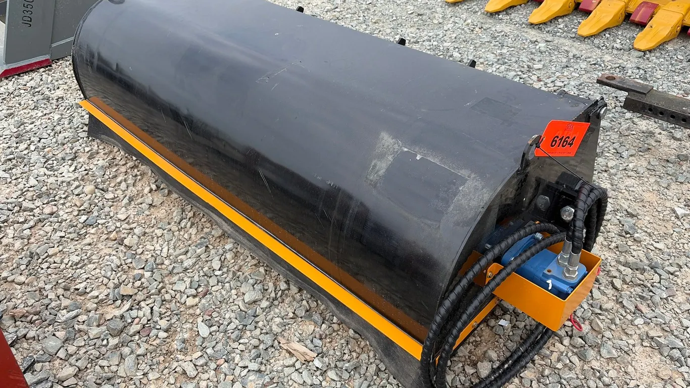 Approx. 72" Unused GIYI BS72 Skid Steer Box Sweeper Attachment