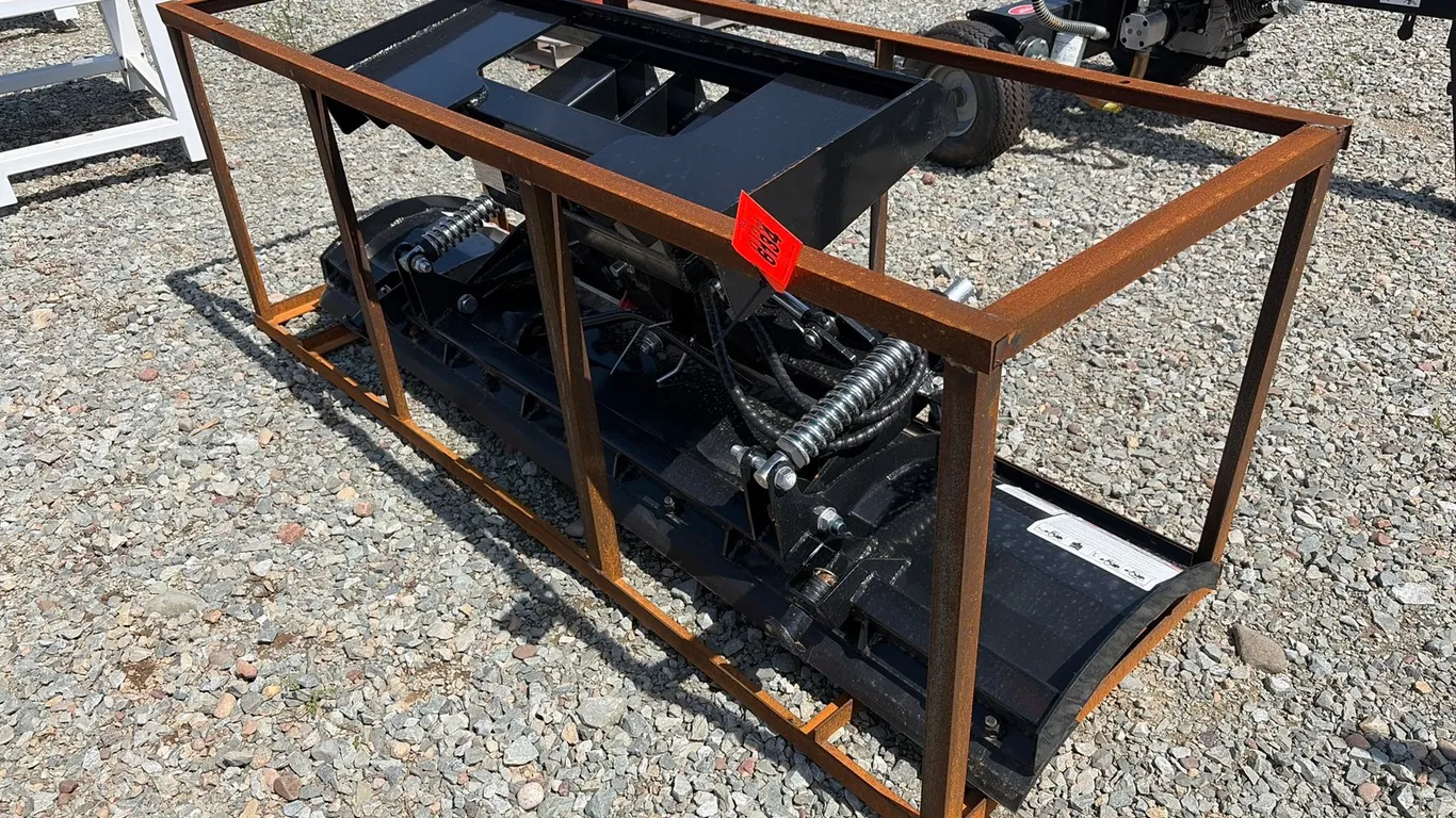Approx. 84" Unused AGT SPA84 Skid Steer Dozer Blade Attachment