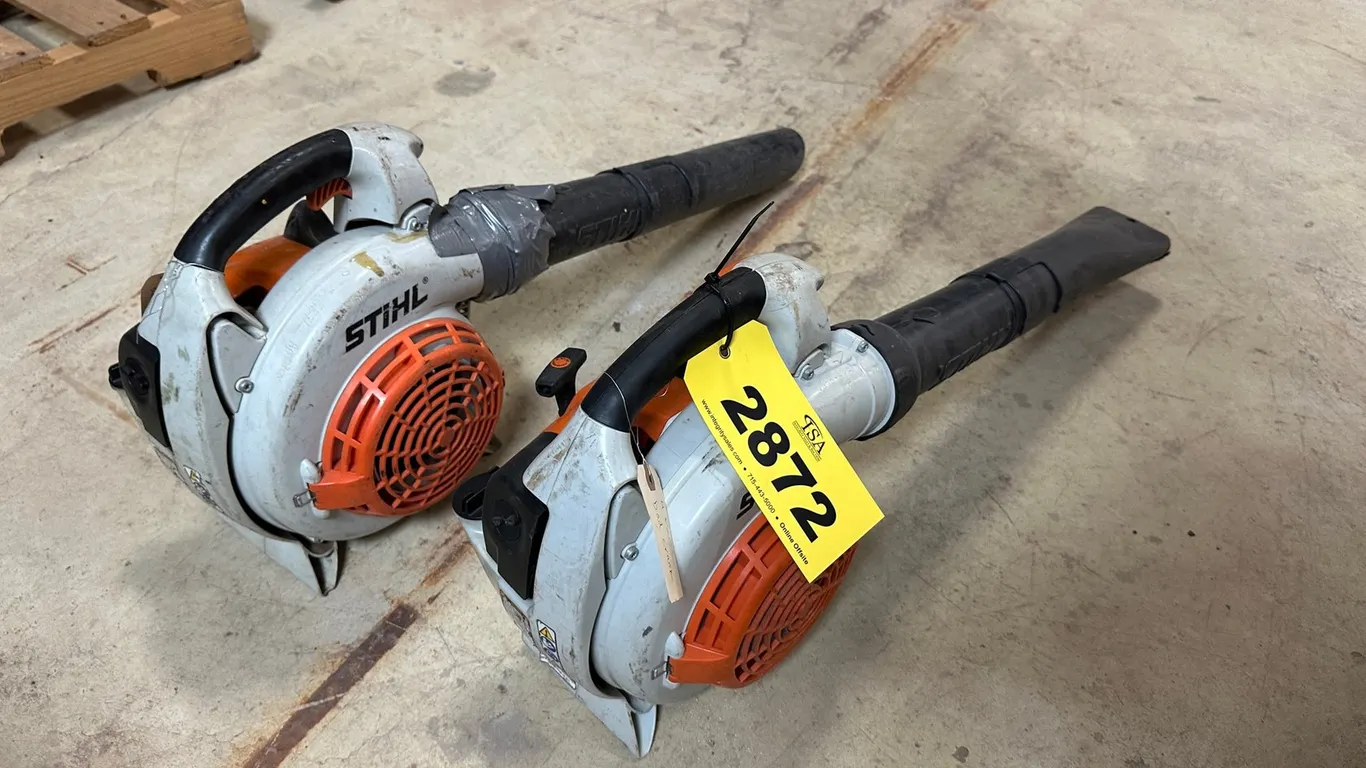 (2) Stihl Leaf Blowers