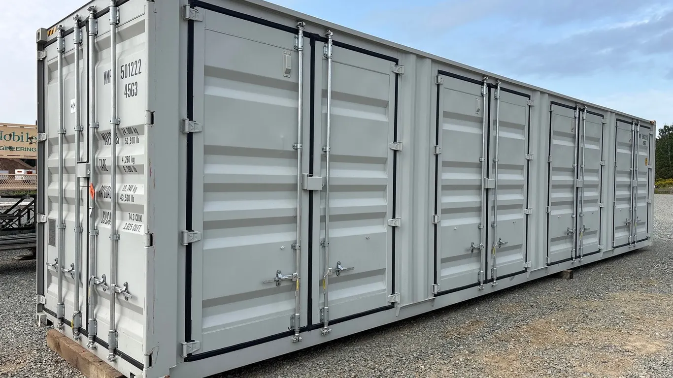 (5) Door Shipping Container