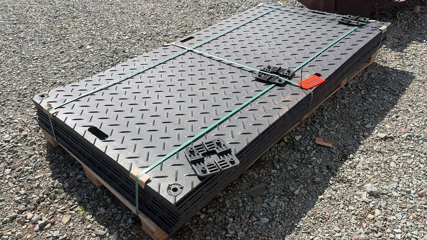 (12) Approx. 95" Unused Roadbed Protection Pads