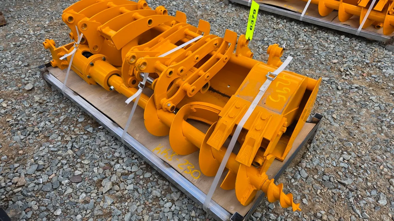 Unused Mini Excavator Attachment Set