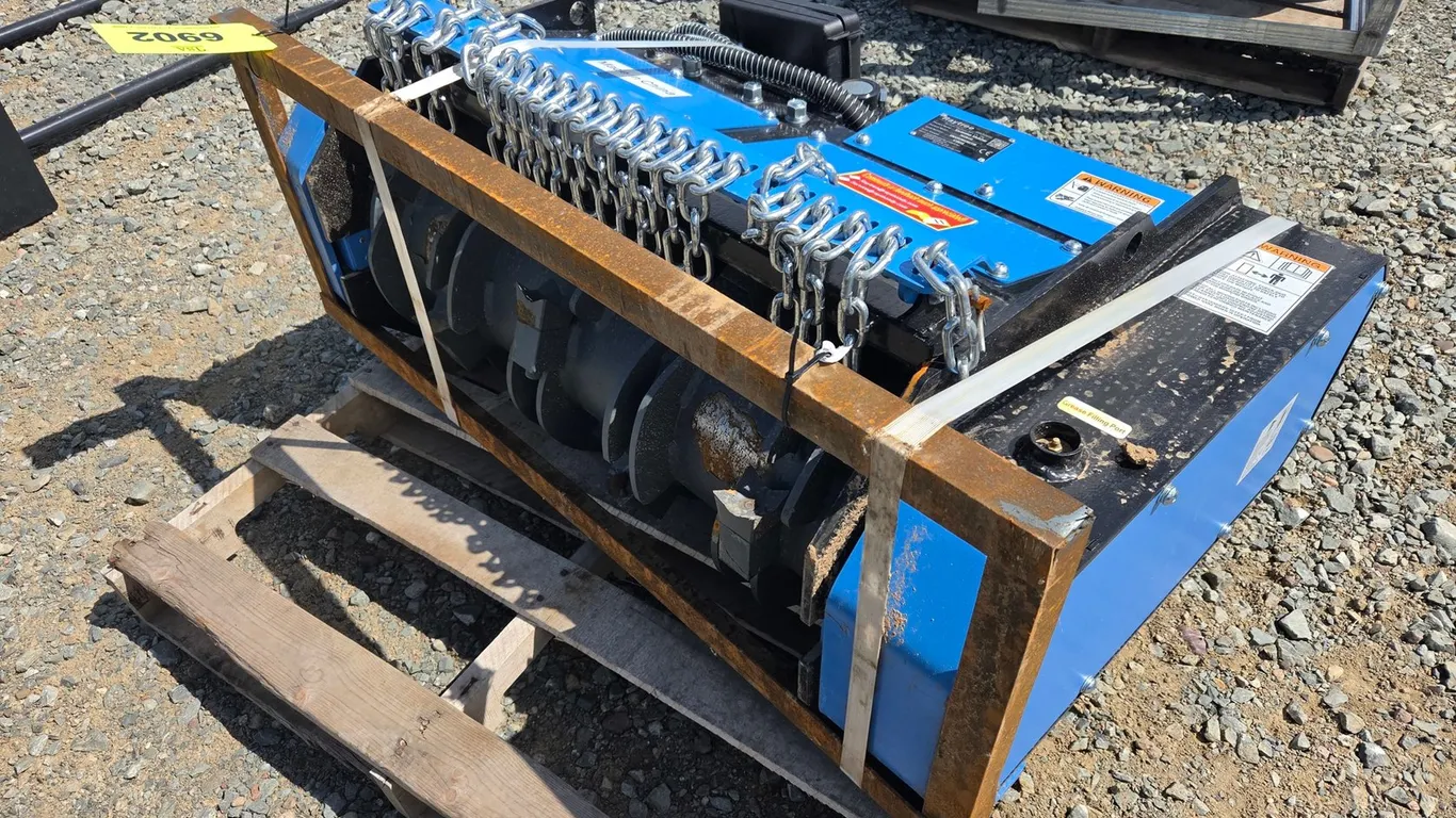 Approx. 43" Unused Raytree REDM32 Mini Excavator Mulcher Attachment