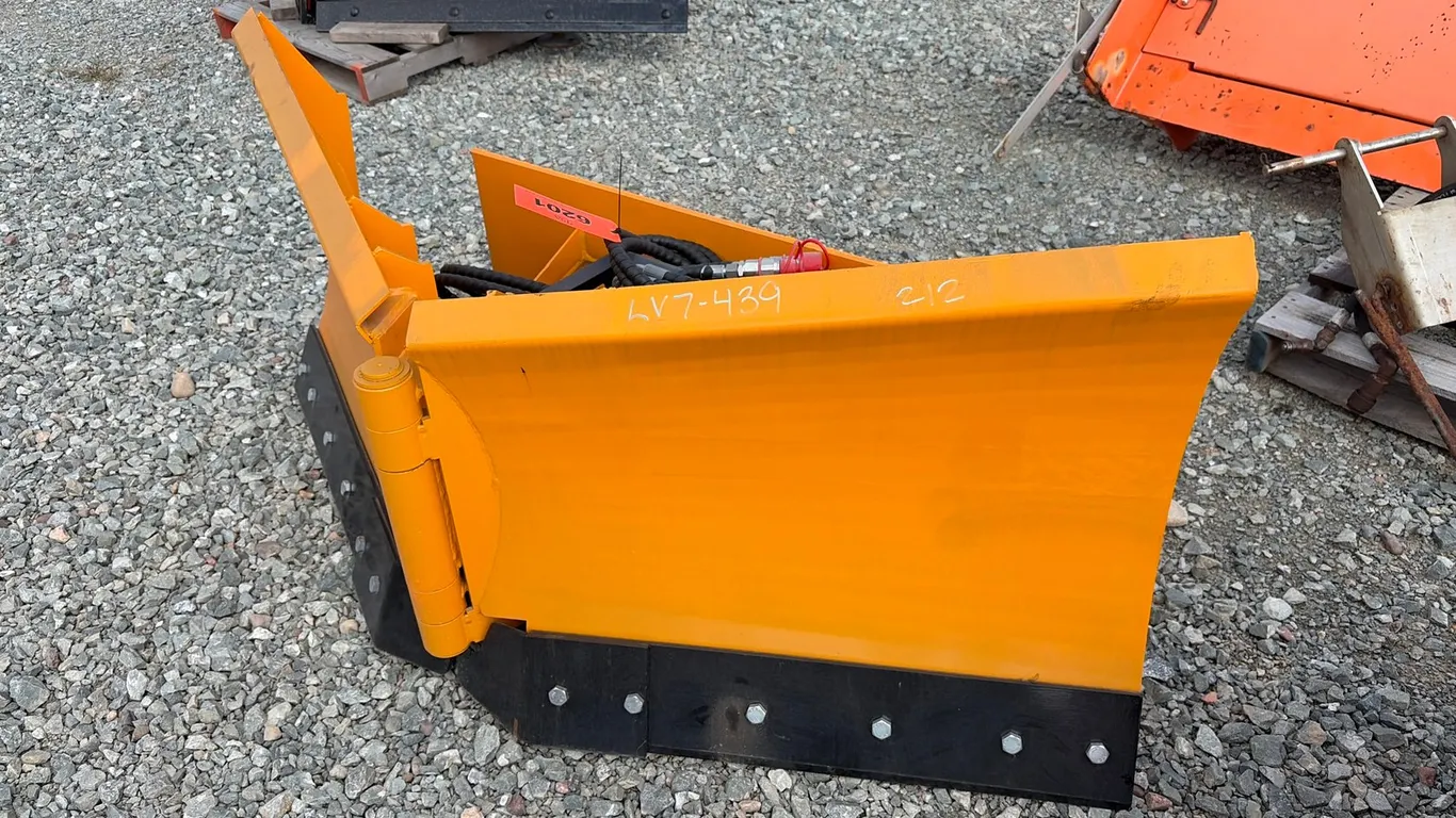 Approx. 74" Unused VSB74 Skid Steer V-Blade Snow Plow Attachment