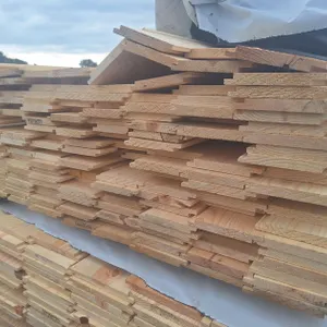 Pine 1"x6" Utility, 1/8" Nickel Gap Resawn, 6' to 10' Lengths, 1436 Linear Feet, 598 Sq. Ft.