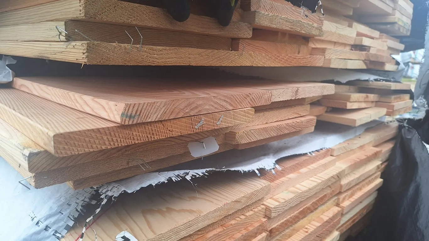 Douglas Fir 1"x10" Planner Down Fall S4S KD, 5' to 10' Lengths, 174 Linear Feet