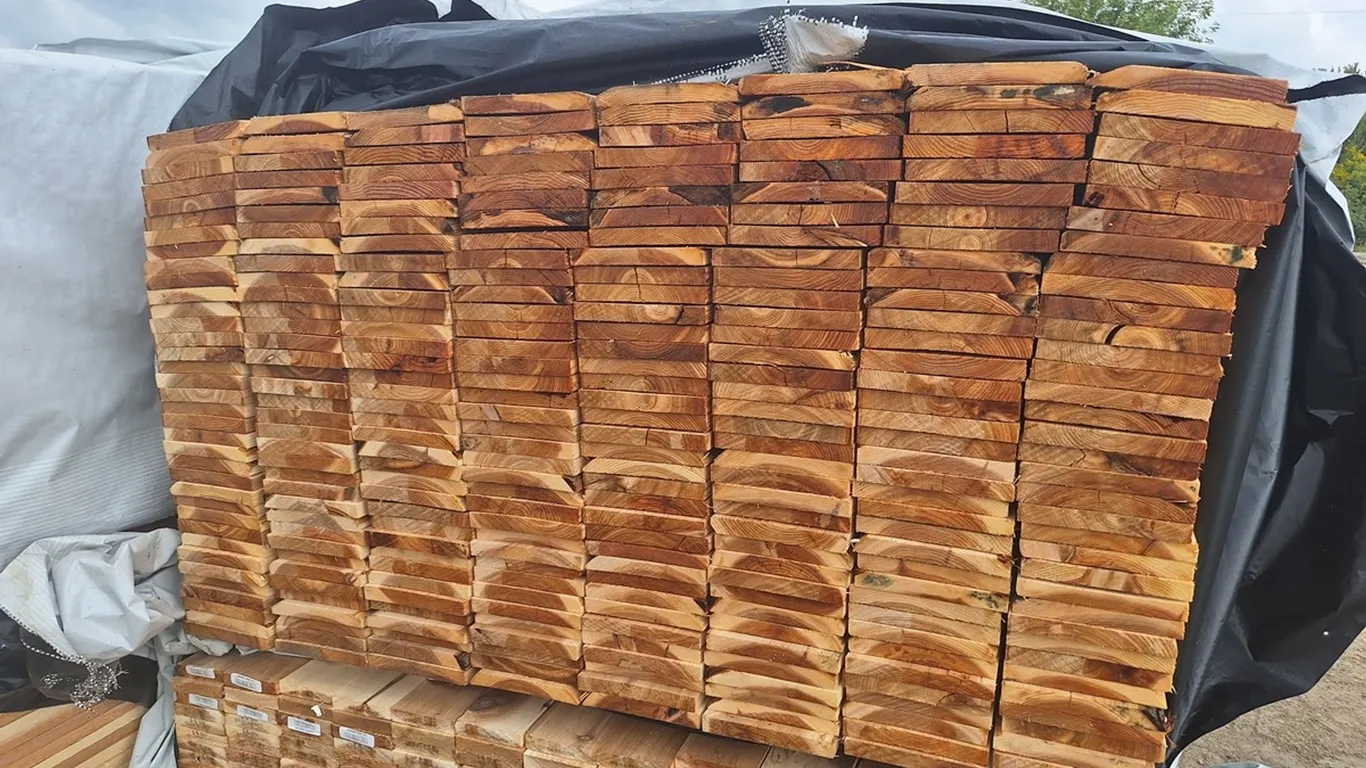 Cedar 1"x6" Fence Boards #4 S1S2E, 288 - 6' Pieces
