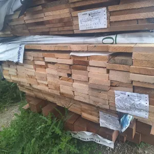 Hemlock 1"x4" Outs, Full Rough Sawn, 6' to 10' Lengths, 876 Linear Feet