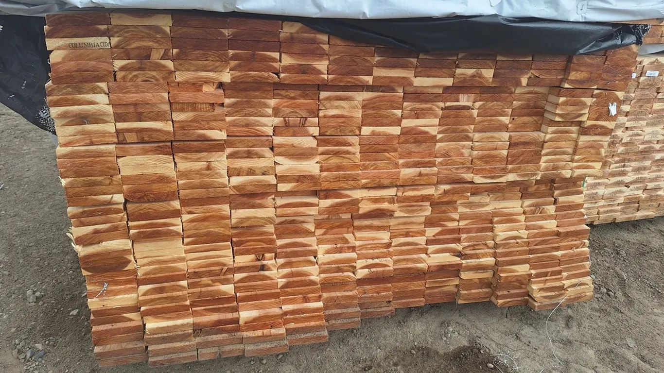 Cedar 1"x4" Fence Boards #4 S1S2E, 468 - 6' Pieces