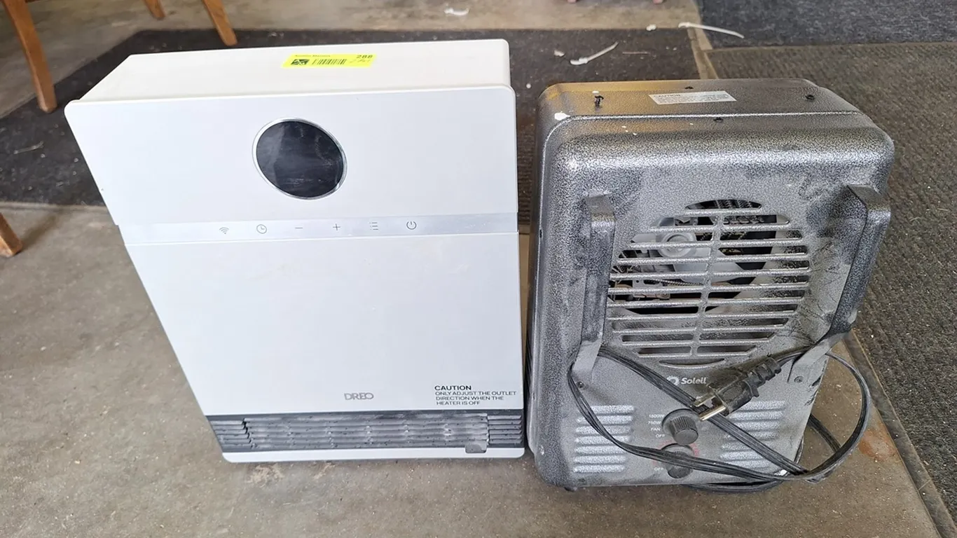 2 Portable Heaters