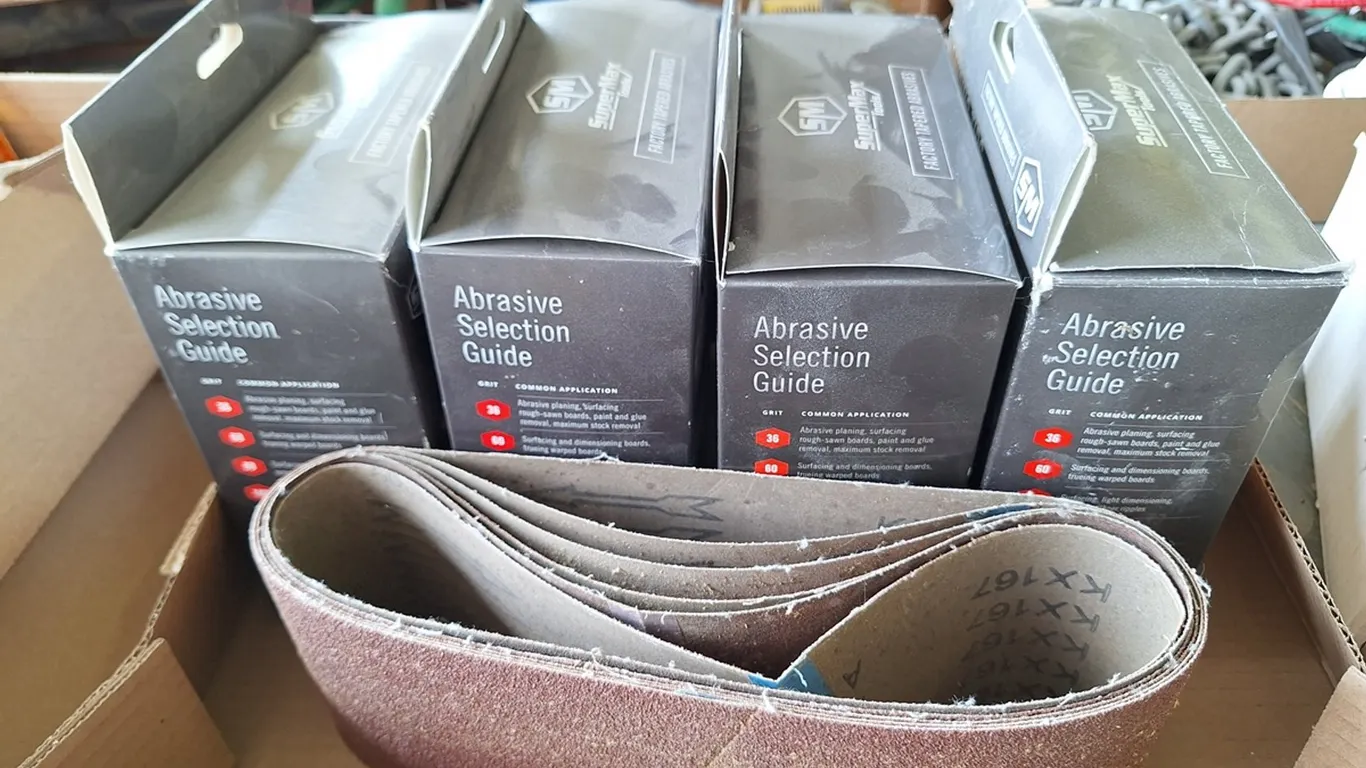 Assorted Abrasive Wraps