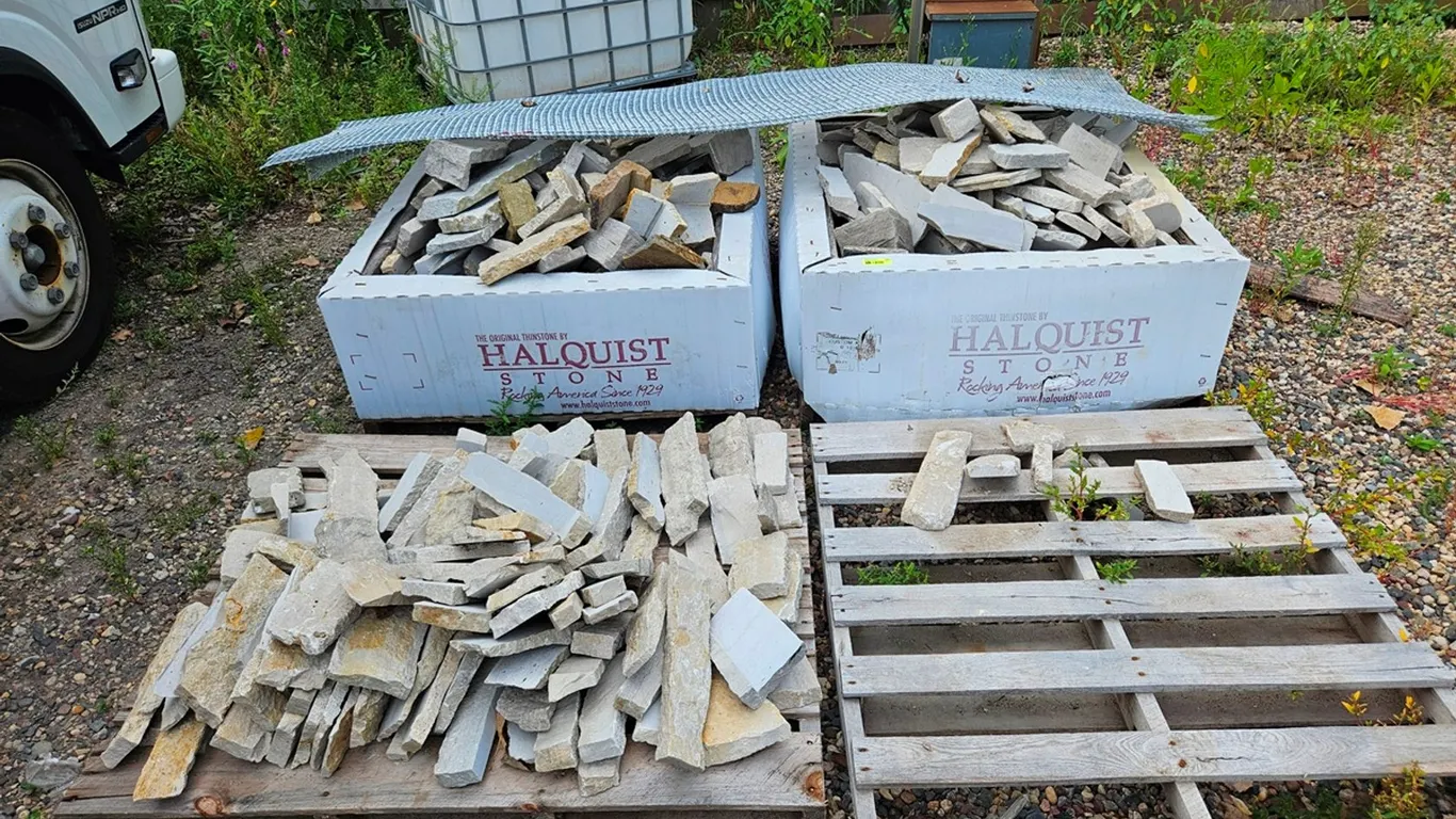 3 Pallets Halquist Natural Stone