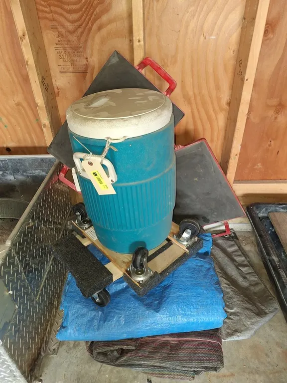 Makita Water Jug, Tarps, More