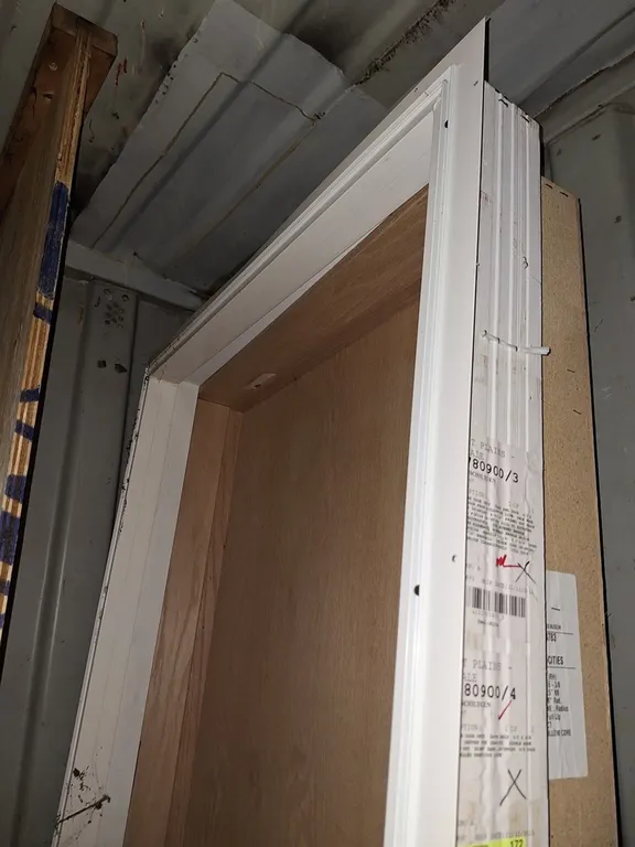 Wood Door with Jamb, 36"x84"