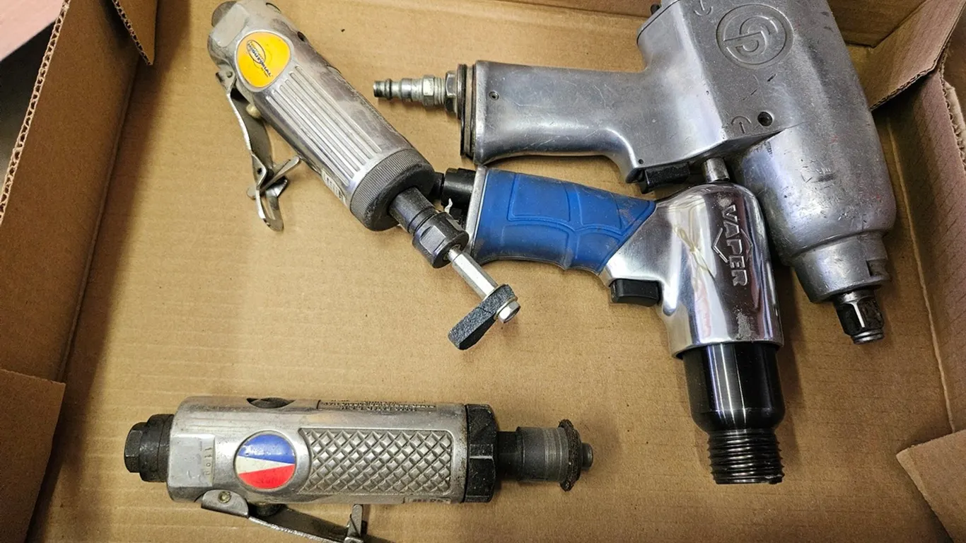 Assorted Pneumatic Tools