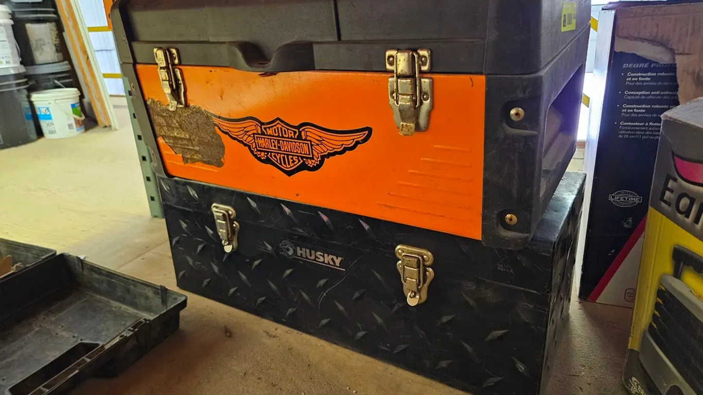 2 Assorted Tool Boxes