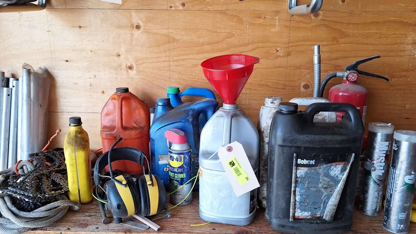 Assorted, Lube, Fire Extinguisher, More