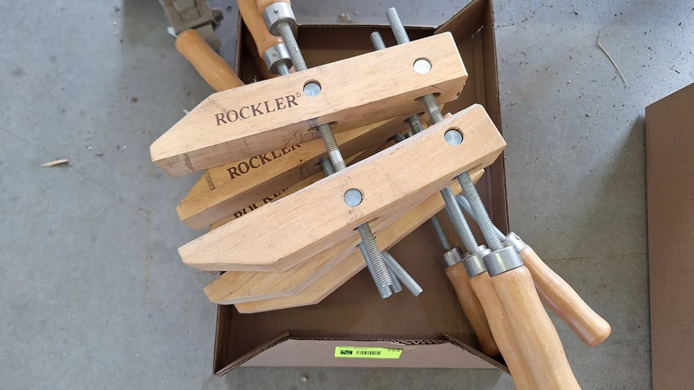 5 Rockler Wood Clamps