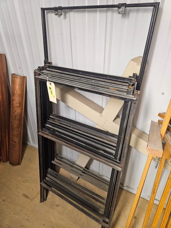 Assorted Metal Sign Frames