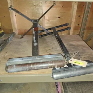 2 Assorted Roller Feed Stands