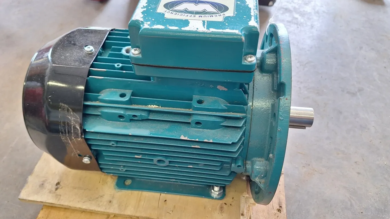 Brook Crompton Electric 4 HP Motor, Type WP-DAI00LMP2, 230/460V