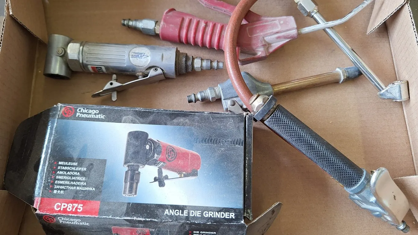 Assorted Pneumatic Tools