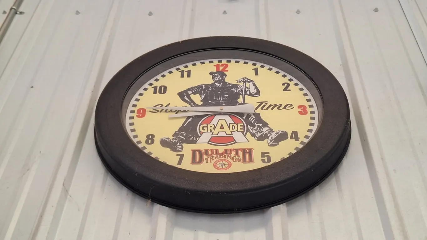 Duluth Trading Company 24" Wall Clock