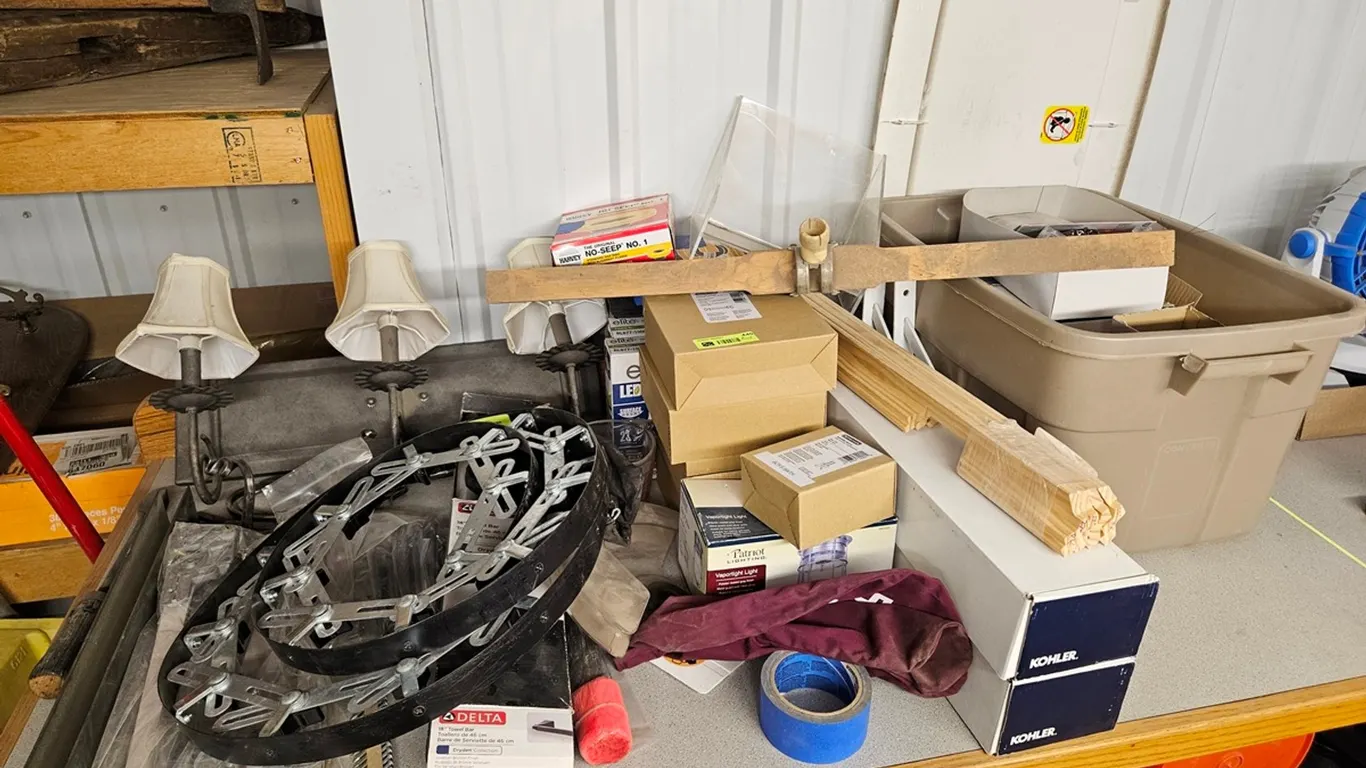 Assorted, Light Fixtures, Trim, More