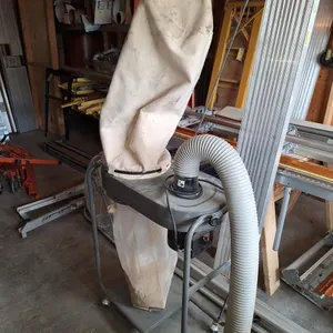 Super Max Dust Collector on Wheels, Stock #820680, 1 HP, 115V, Serial 1603184