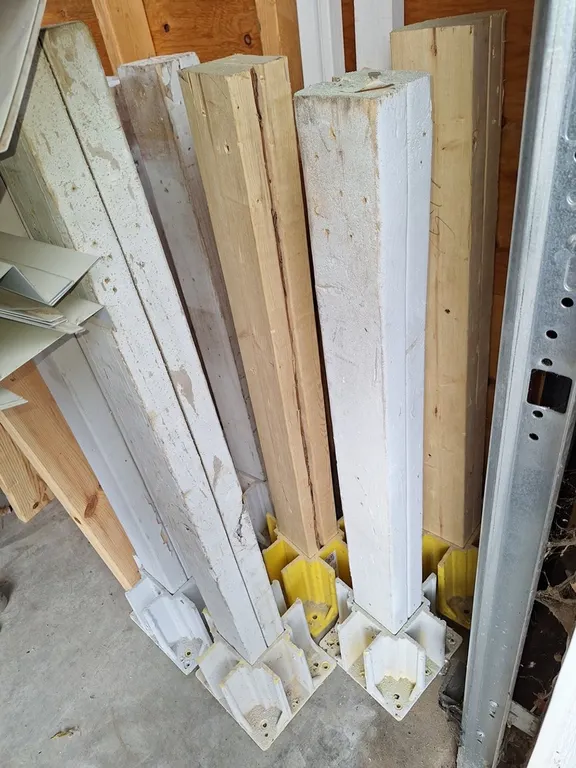 Assorted Wood Stands/Braces