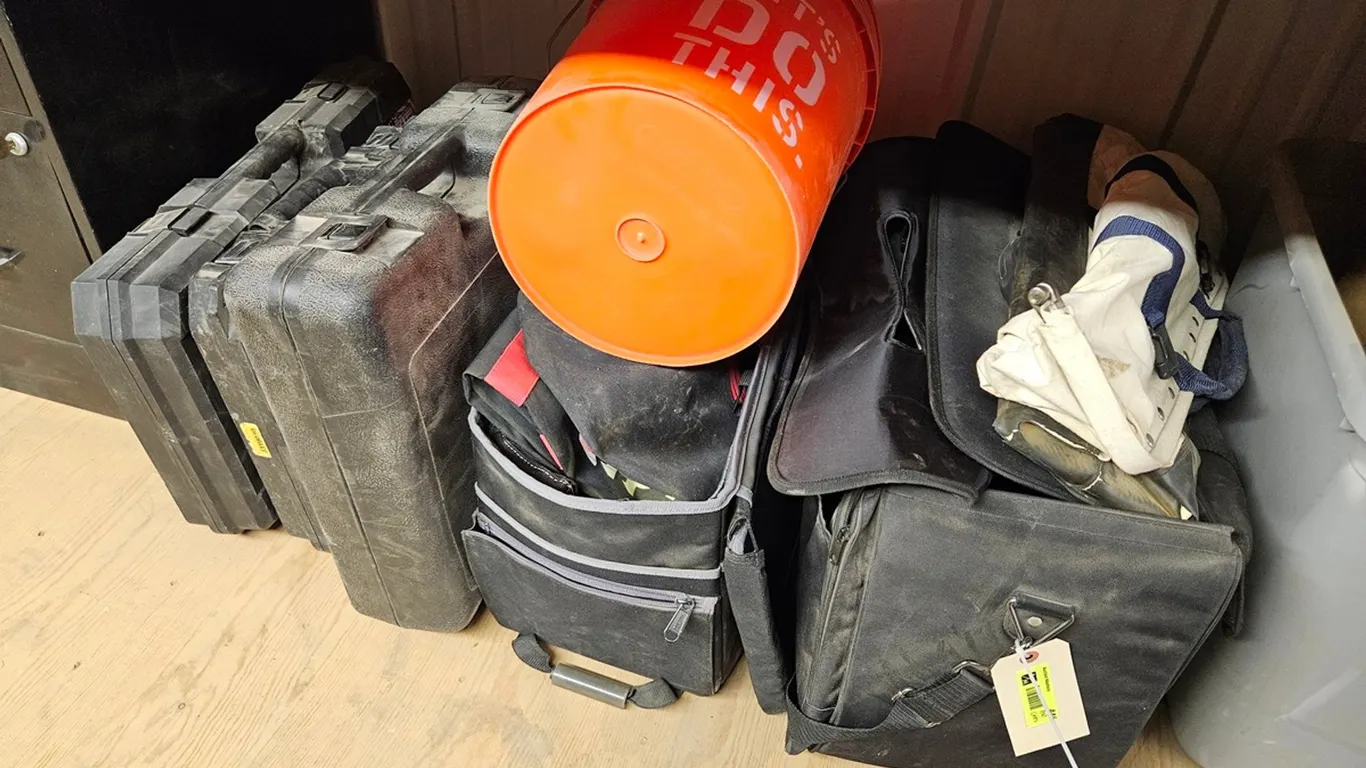 Assorted Tool Cases, Tool Bags