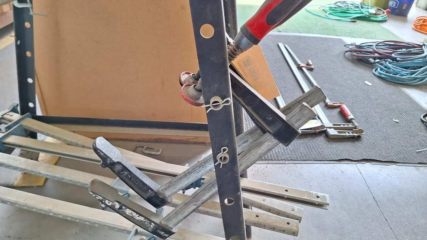 2 Bar Clamps, 12"