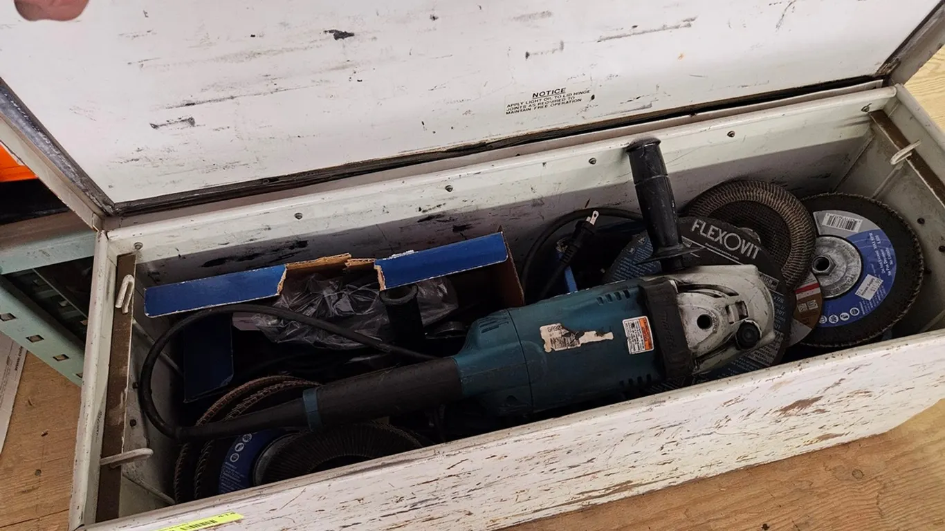 Makita Orbital Grinder, Grinding Wheels