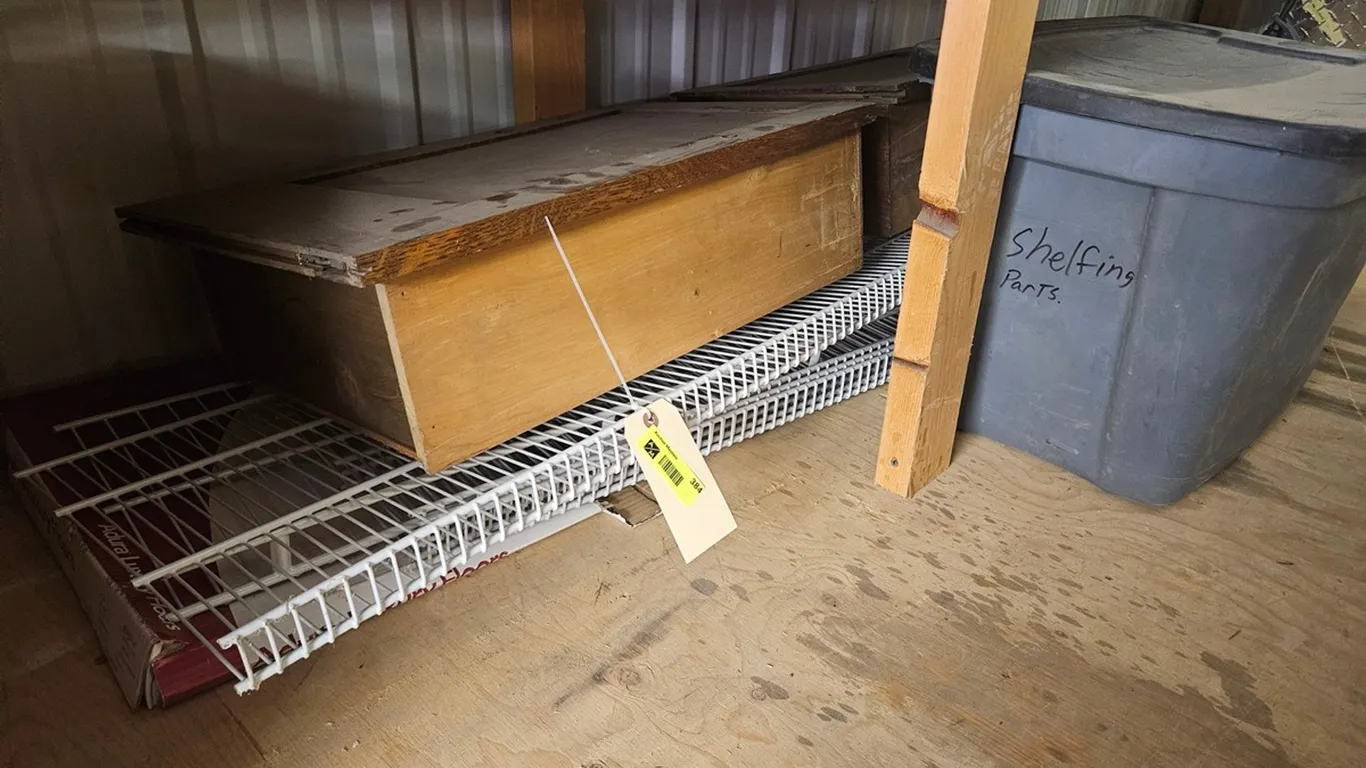 Assorted Closet Shelving and Related