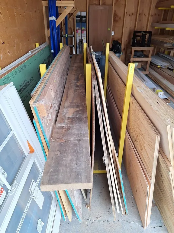 Metal Sheet Material Rack, 5'x4'x53"