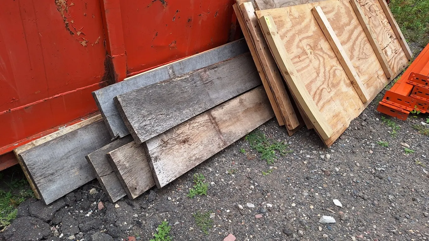 Assorted Wood Planks, Shelf Decking