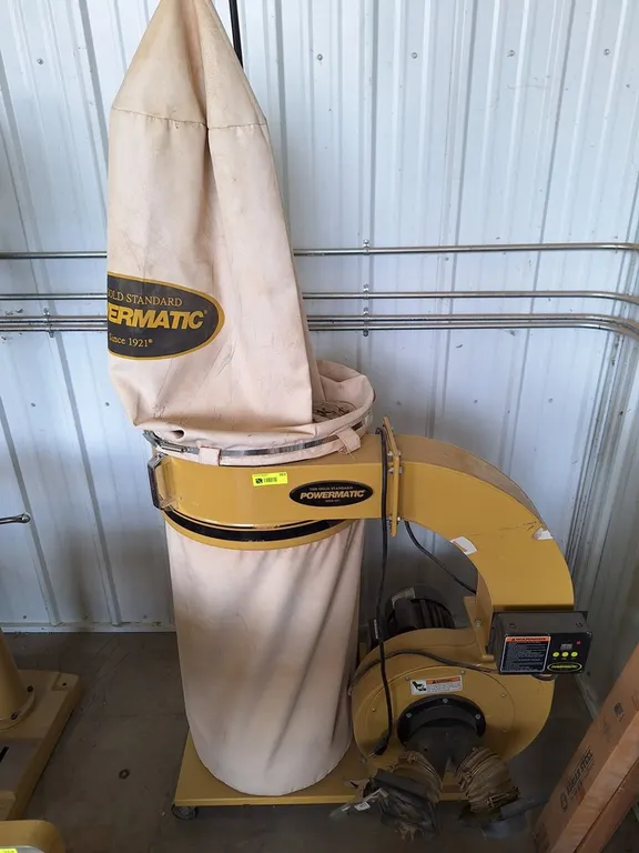 Powermatic Dust Collector on Wheels, Model PM1300, Stock 1791077, 115V