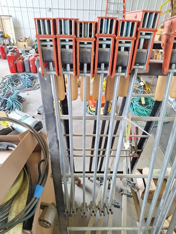 6 Bessey 24" Clamps