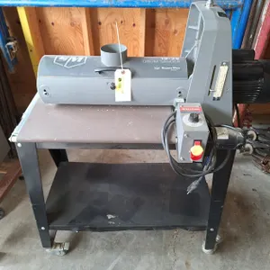 Super Max 19-38 Drum Sander on Wheels, Stock #71938-D, Serial 16096124