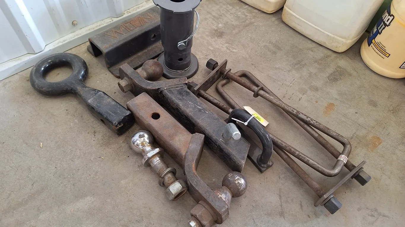 Assorted, Hitches, Clamps, More